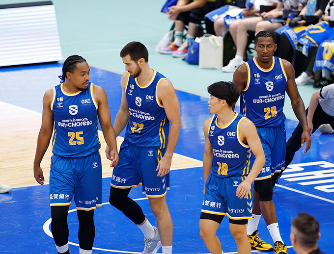 滋賀レイクス試合シーン