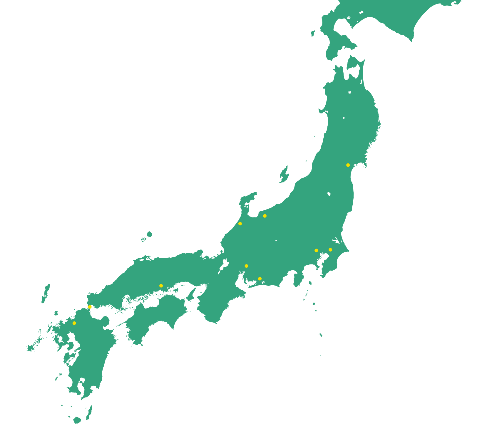 事業内容 Map イメージ